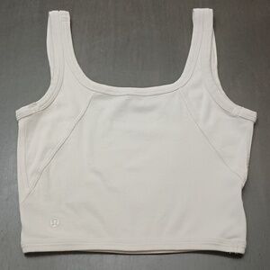Lululemon Ribbed Crop Tank